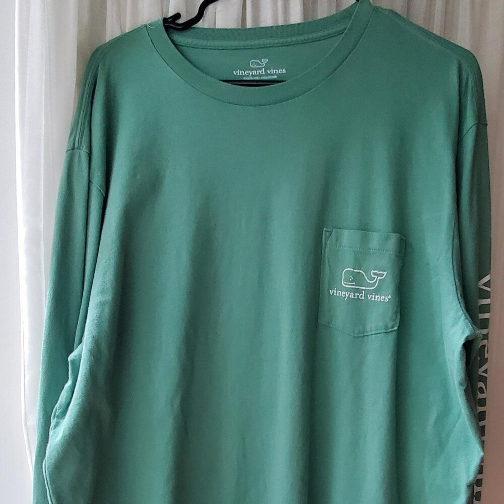 Vineyard Vines Men's XL 100% Cotton Long-Sleeve T-Shirt
